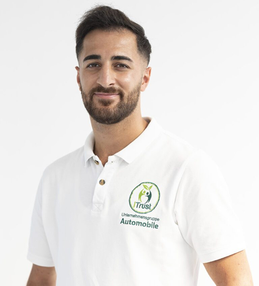 Suleyman Tün, Prozessoptimierer und Verkaufsstratege bei iTrust Automobile in Solingen.